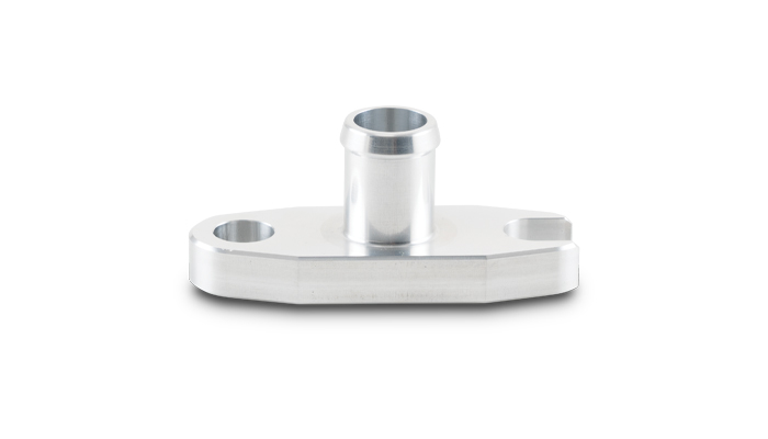 Vibrant 28501 - Oil Drain Flange w/5/8in OD Male Neck (for T3/T4 & GT40-GT55 Turbos) Vibrant 28501 - Oil Drain Flange w/5/8in OD Male Neck (for T3/T4 & GT40-GT55 Turbos)