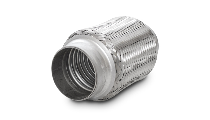 Vibrant 64304 - SS Flex Coupling without Inner Liner 1.5in inlet/outlet x 4in long Vibrant 64304 - SS Flex Coupling without Inner Liner 1.5in inlet/outlet x 4in long