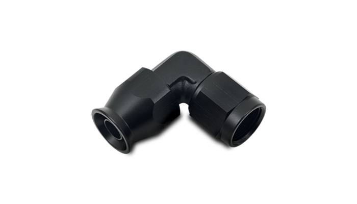 Vibrant 29988 - Forged Aluminum Non Swivel Hose End for PTFE Lined Hose Size -8AN