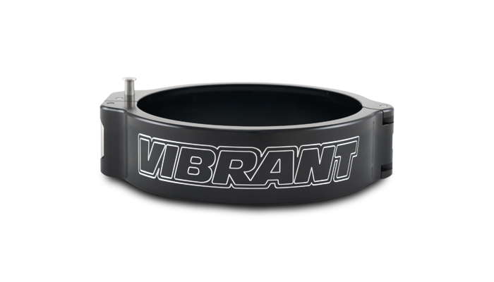 Vibrant 32537 - 3.50in O.D. Aluminized HD 2.0 Clamp - Anodized Black (Clamp Only) Vibrant 32537 - 3.50in O.D. Aluminized HD 2.0 Clamp - Anodized Black (Clamp Only)