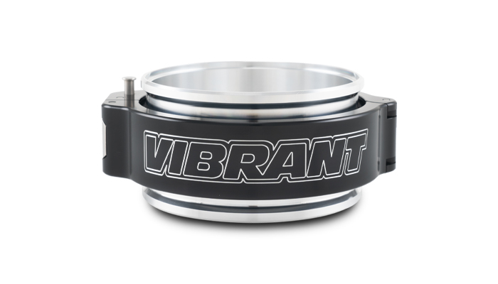 Vibrant 32517 - 3.5in O.D. Aluminized HD 2.0 Clamp Assembly - Anodized Black Vibrant 32517 - 3.5in O.D. Aluminized HD 2.0 Clamp Assembly - Anodized Black