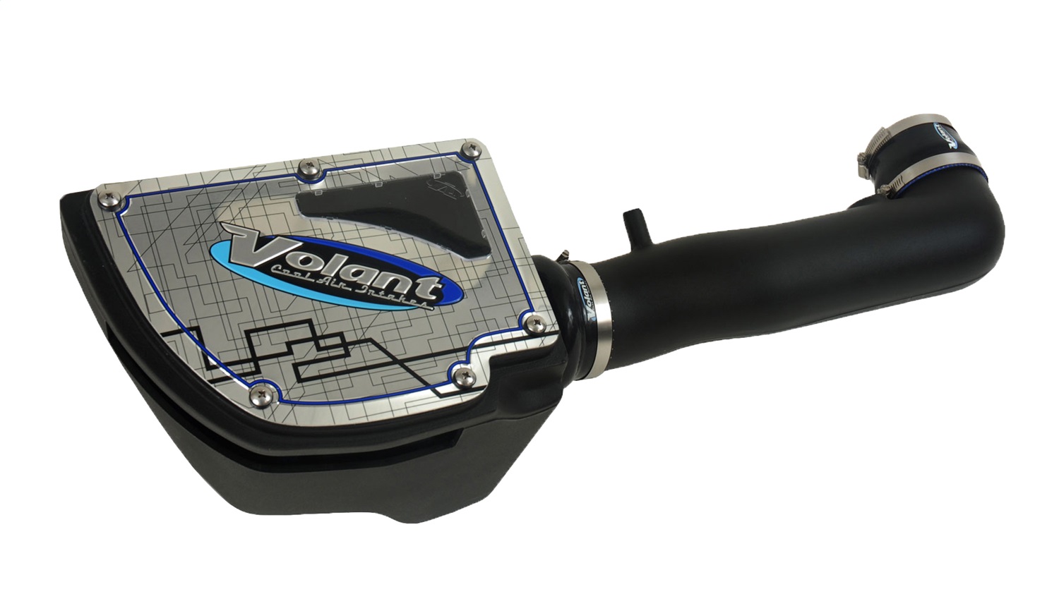 Volant 176366 - 12-18 Jeep Wrangler 3.6L V6 PowerCore Closed Box Air Intake System
