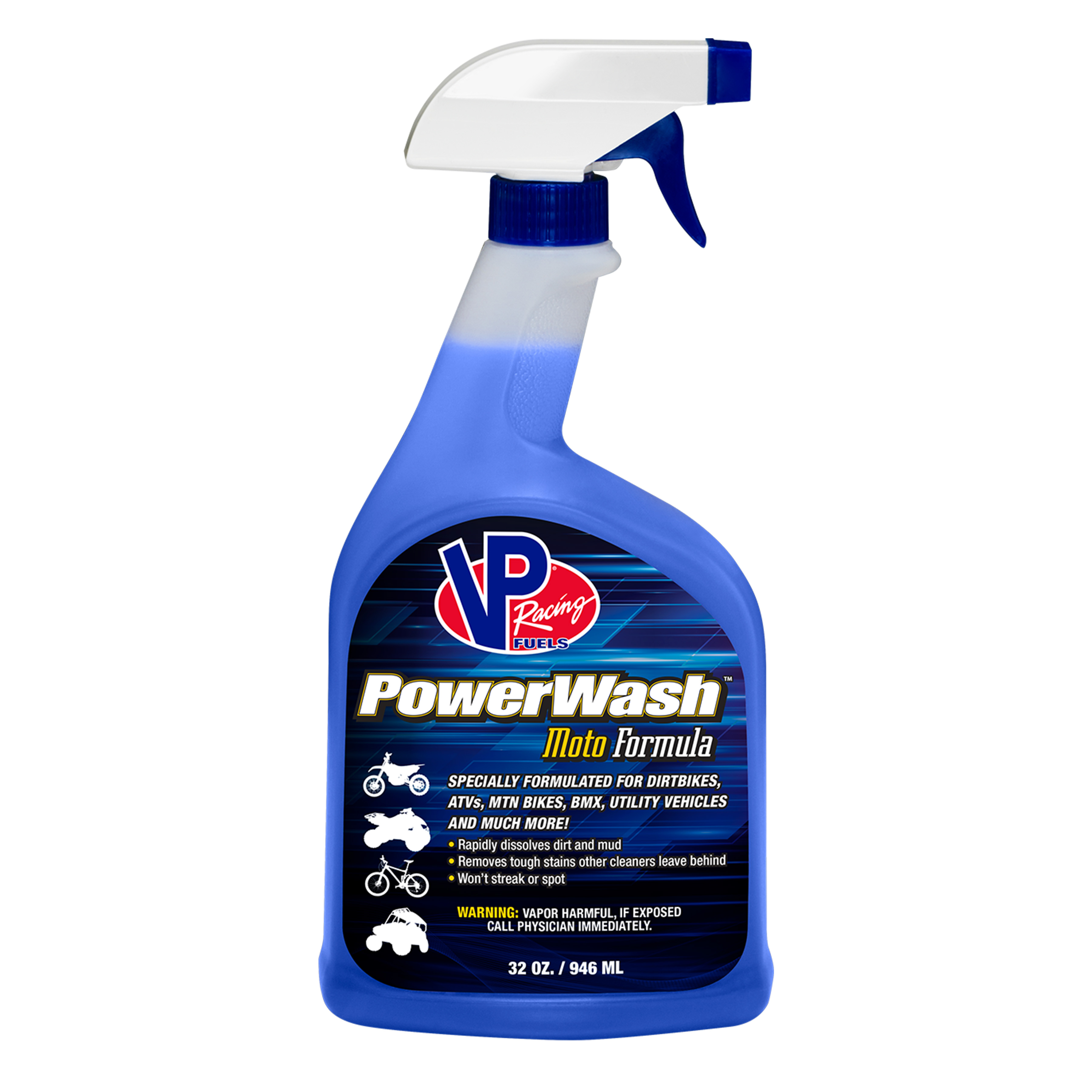 VP Racing Fuels M10025 - Power Wash Liquid Moto 32 oz Spray Bottle