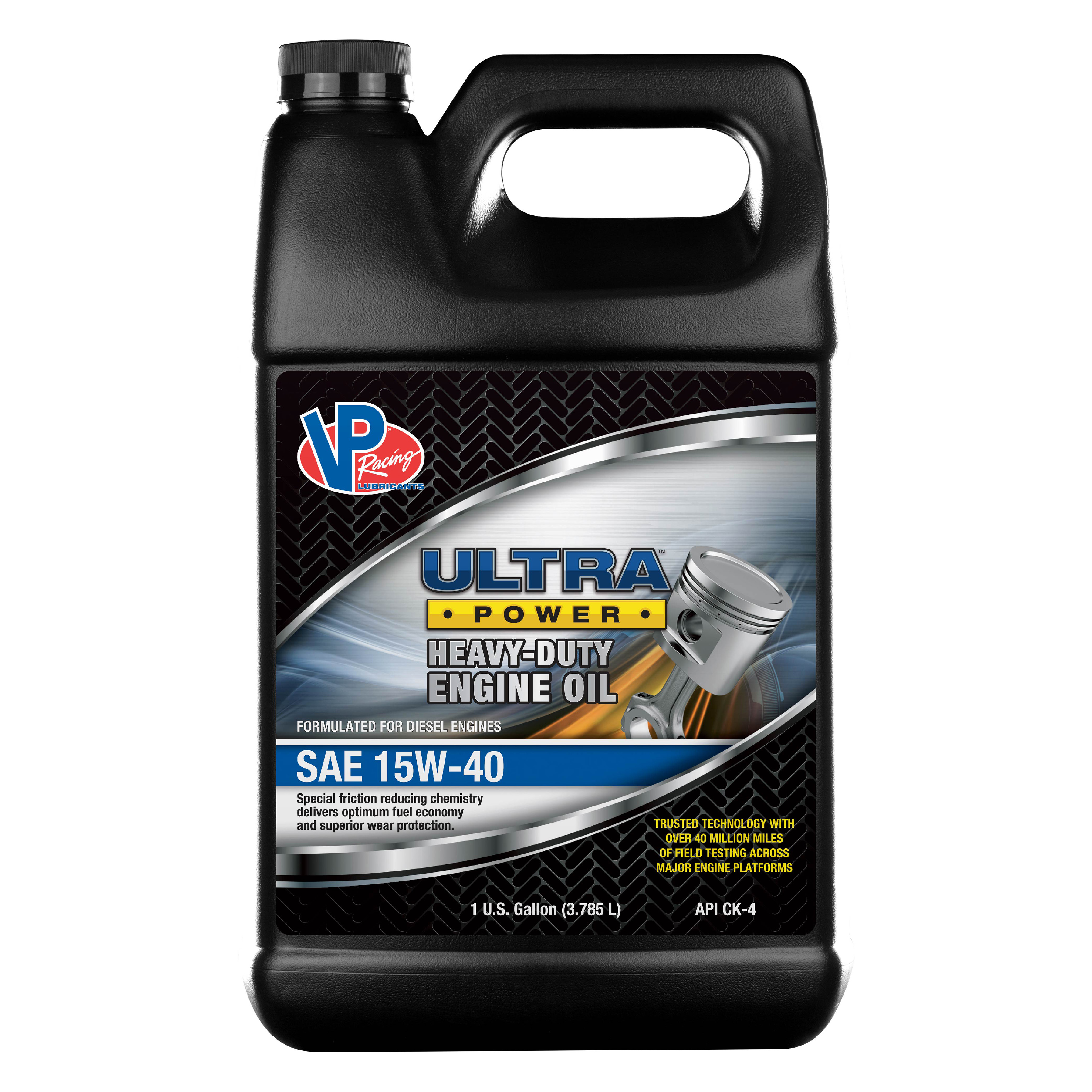 VP Racing Fuels VP5915404 - Ultra Power Engine Oil SAE 15W-40 Gallon