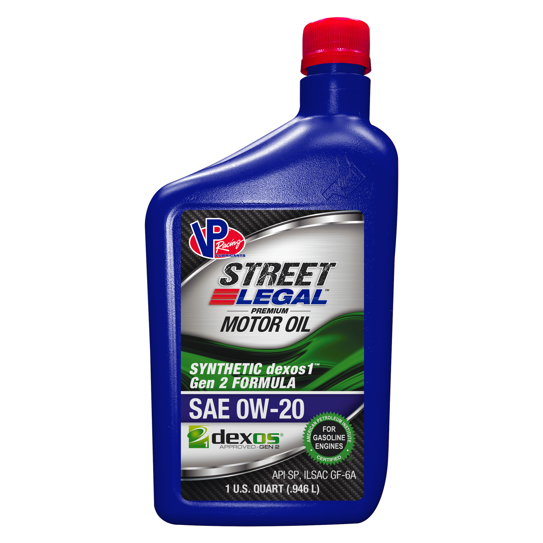 VP Racing Fuels VP3902543 - Street Legal Synthetic dexos1 Formula 0W-20 (GF-6) Qt