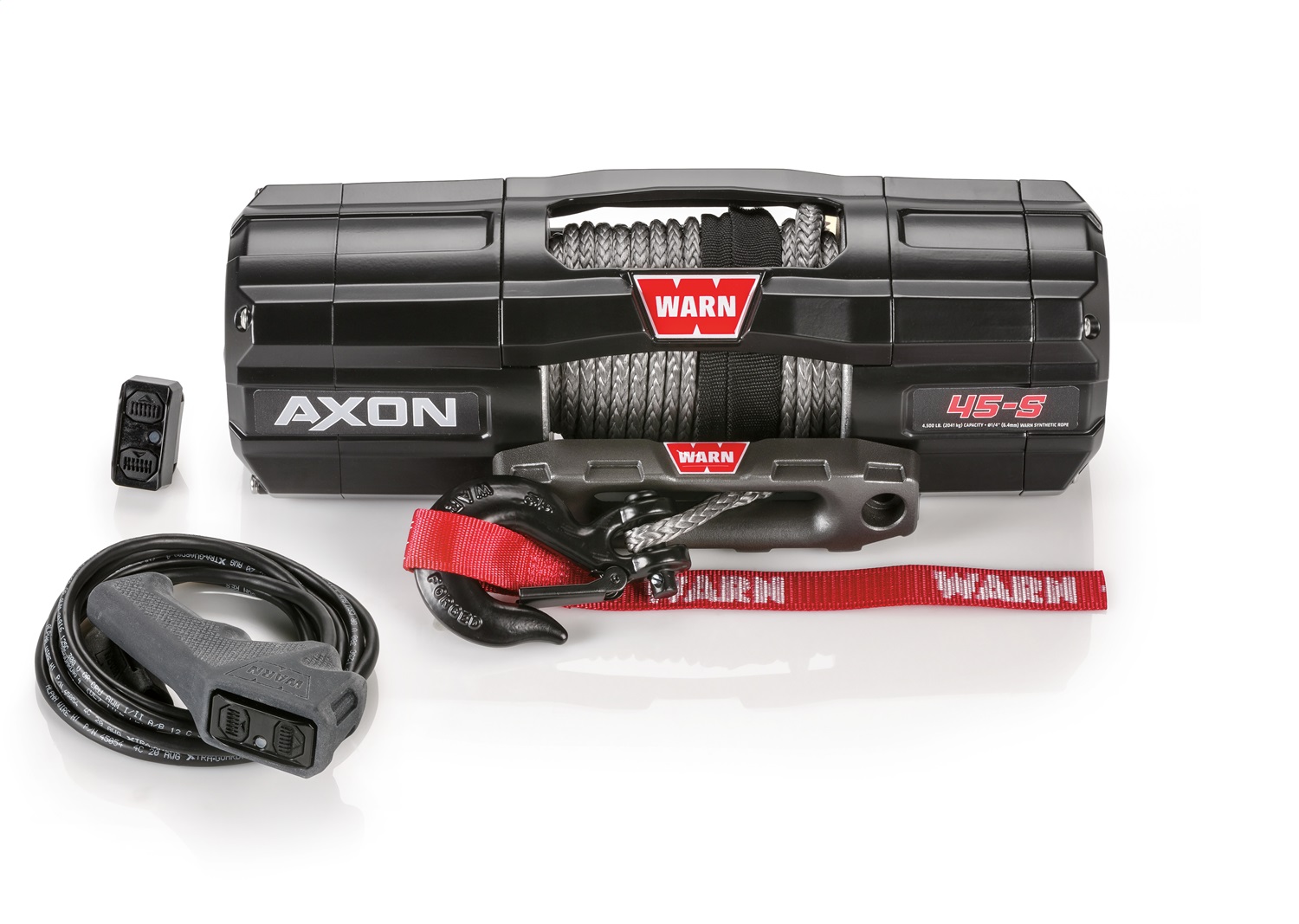 Warn 101140 - AXON 45-S SYNTHETIC WINCH