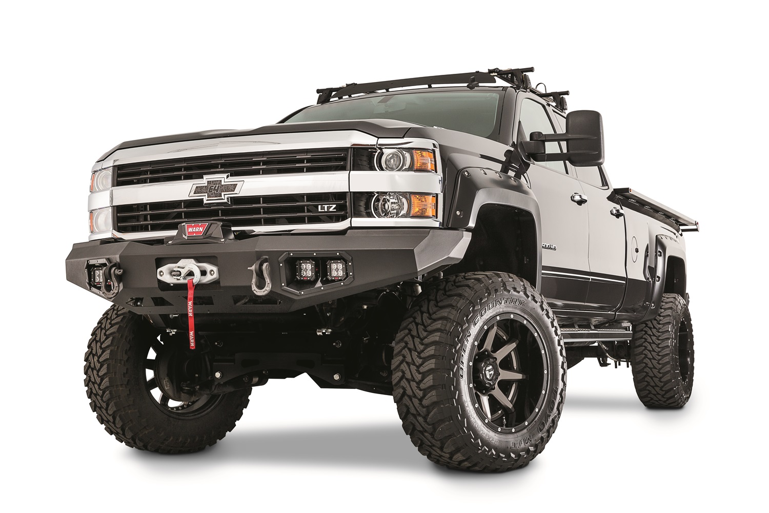 Warn 100921 - ASCENT FRONT BUMPER  SILVERADO HD