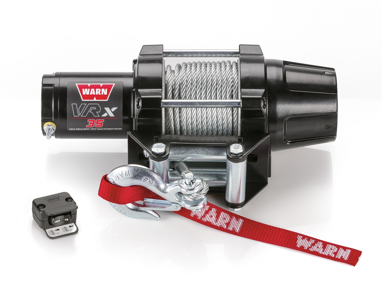 Warn 101035 - VRX 35 WIRE ROPE WINCH