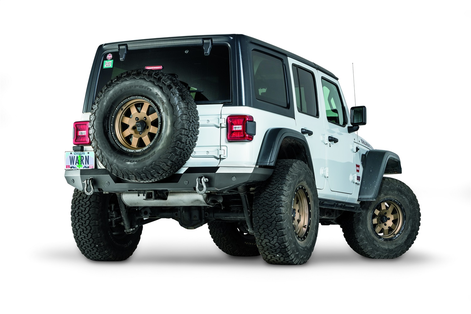 Warn 102410 - ELITE REAR BUMPER JEEP JL WITHOUT TIRE CARRIER