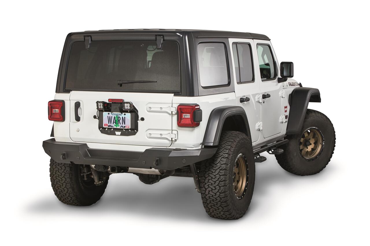 Warn 104070 - Spare tire delete plate for Wrangler JL vehicles