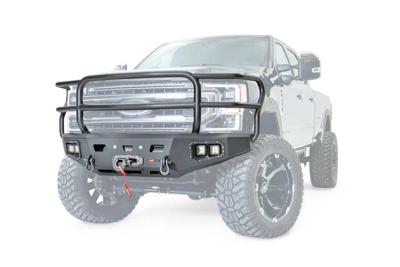 Warn 106914 - ASCENT HD BUMPER FORD F250/350 WITH FULL GUARD Warn 106914 - ASCENT HD BUMPER FORD F250/350 WITH FULL GUARD