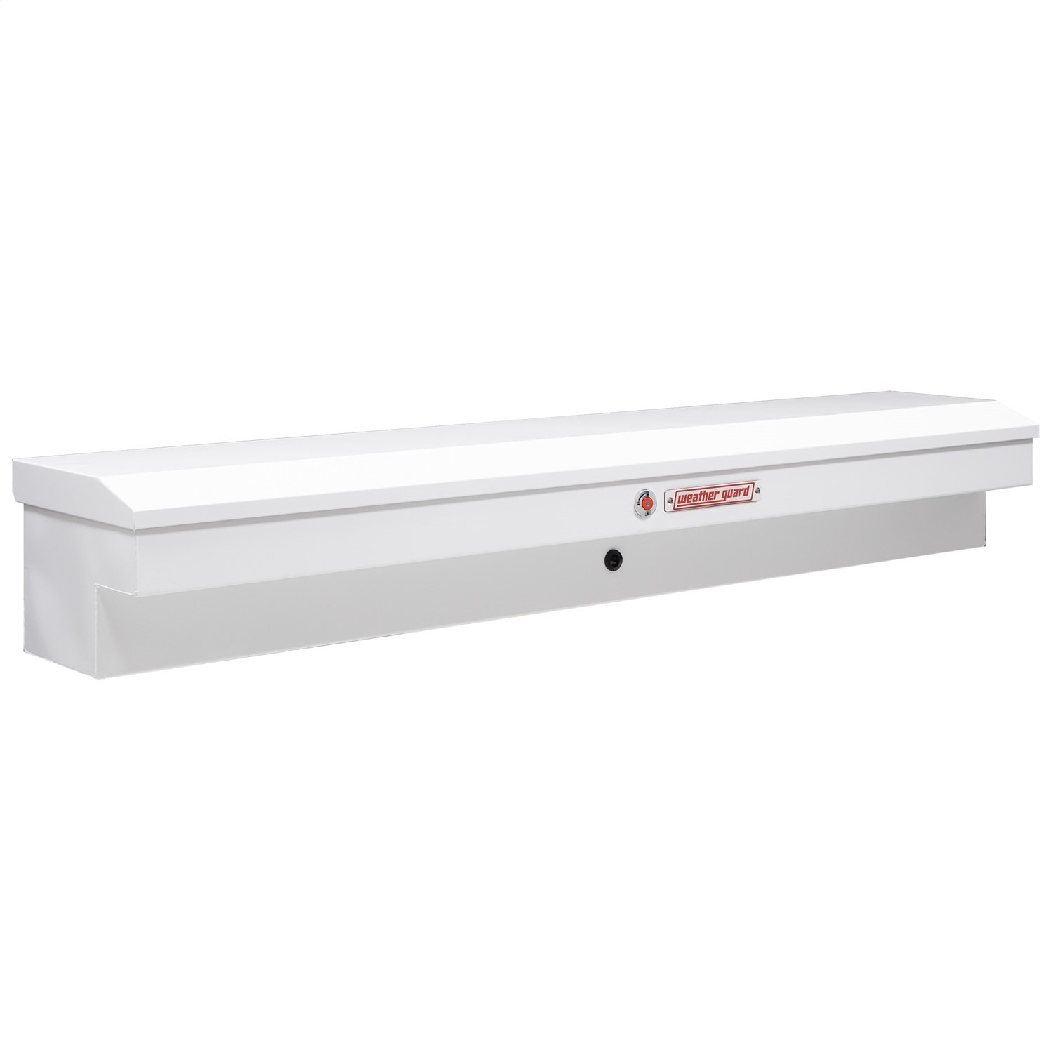 WEATHER GUARD 165-3-04 - Lo-Side Box; 87 in. Lo-Side Box; Steel; White; 7 cu ft;