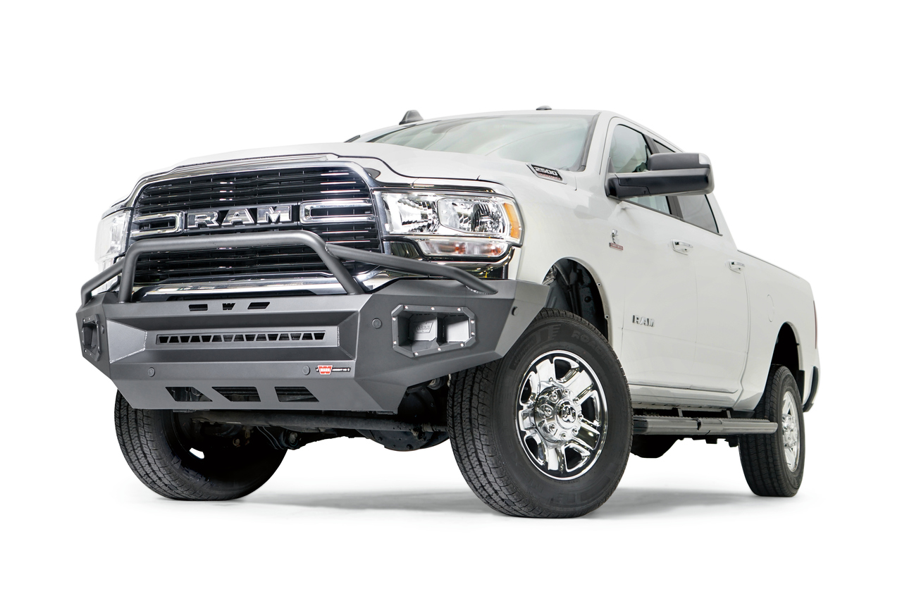 Warn 107284 - ASCENT XP FRONT BUMPER RAM 2500/3500