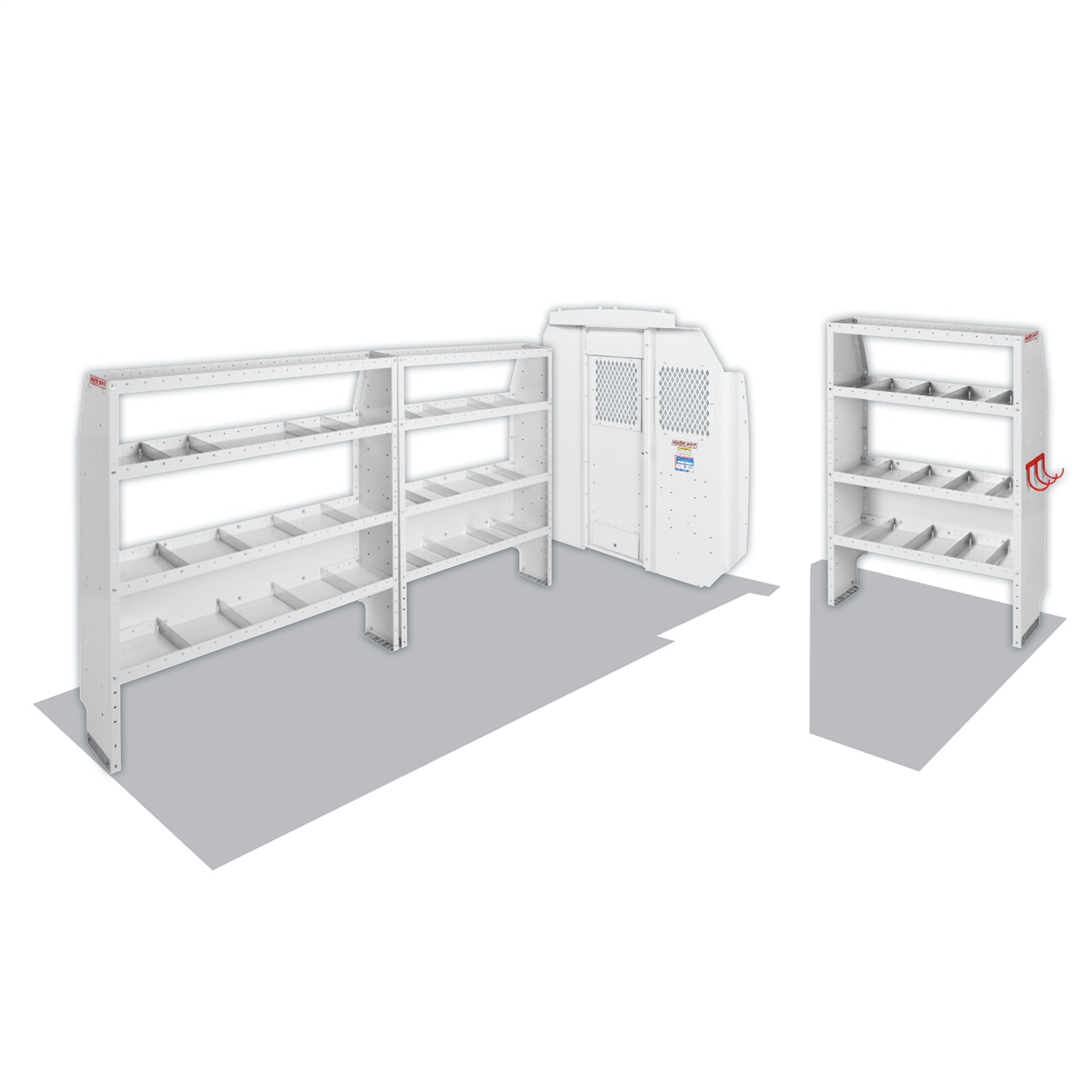 WEATHER GUARD 600-8440L - Commercial Shelving Van Package