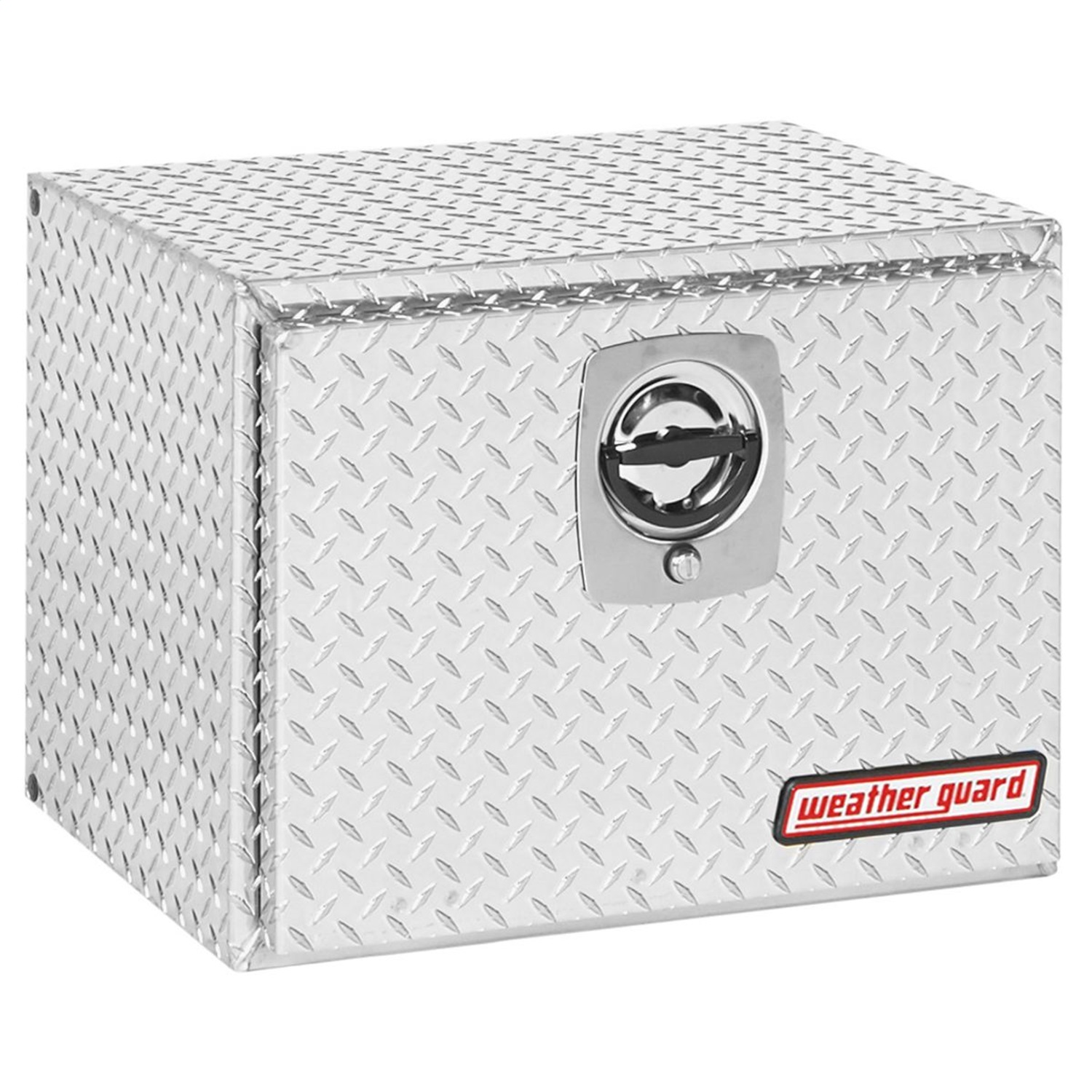WEATHER GUARD 627-0-02 - Underbed Box; 4.3 ft.; Height 18 in.; Length 24.13 in.; Width 18 in.; Clear; Heavy Duty Welded; Aluminum;