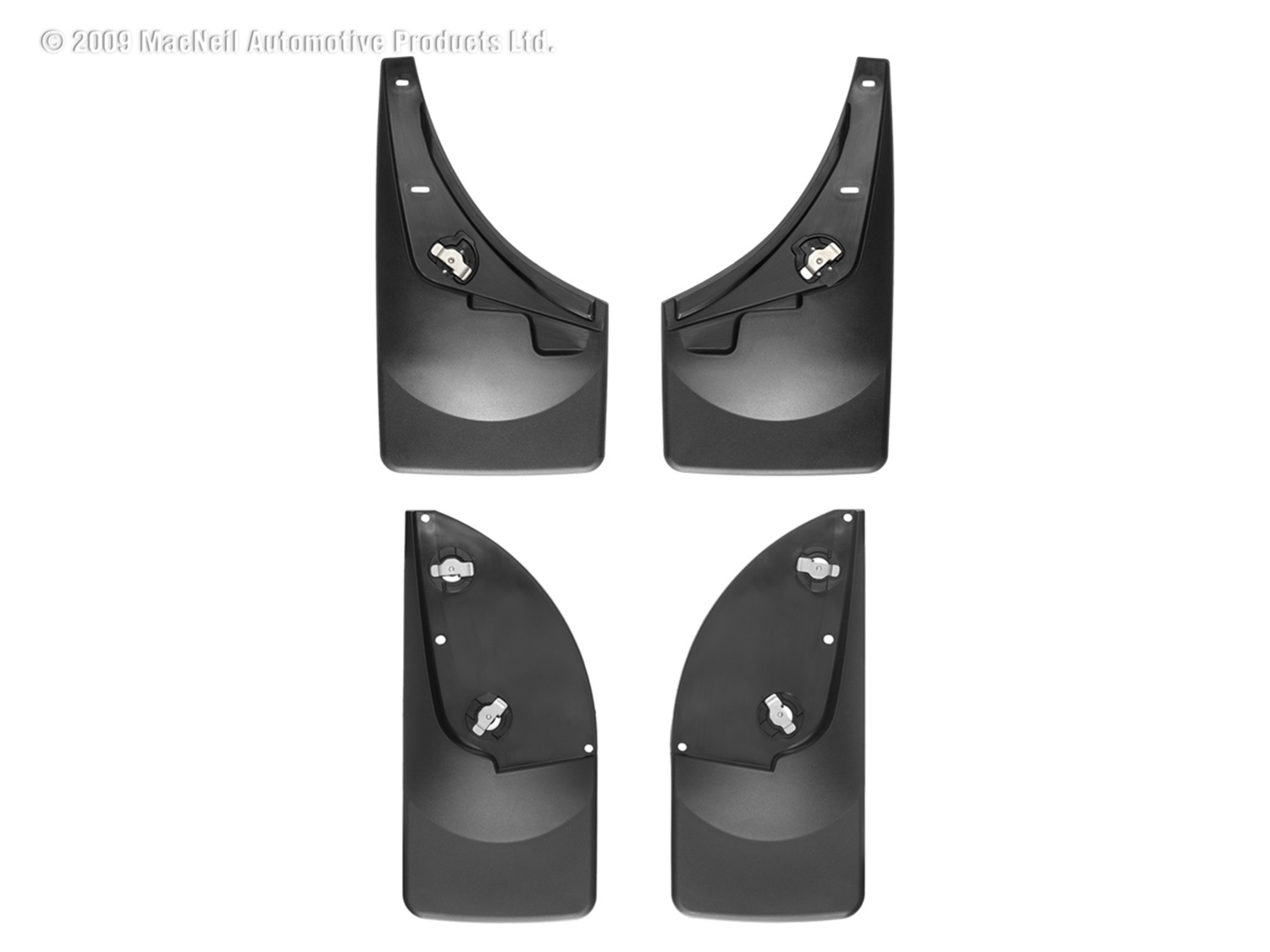Weathertech 110009-120001 - MudFlap No-Drill DigitalFit® MudFlap Kit Weathertech 110009-120001 - MudFlap No-Drill DigitalFit® MudFlap Kit