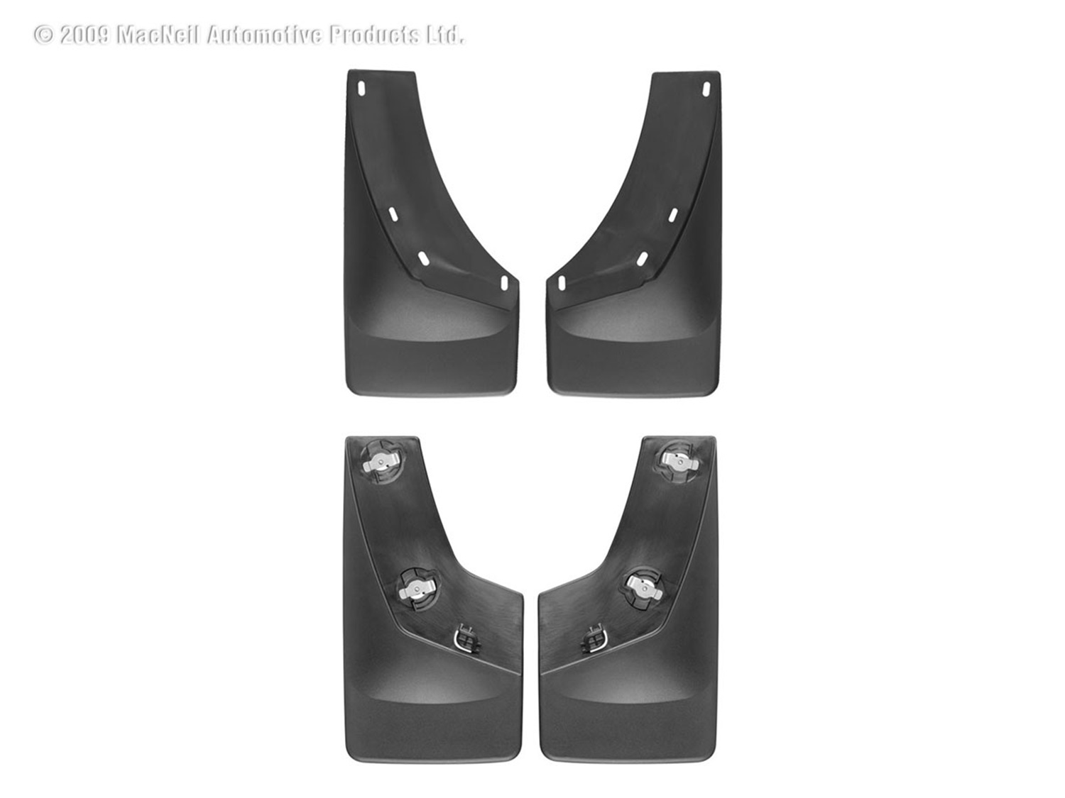 Weathertech 110010-120010 - MudFlap No-Drill DigitalFit® MudFlap Kit Weathertech 110010-120010 - MudFlap No-Drill DigitalFit® MudFlap Kit