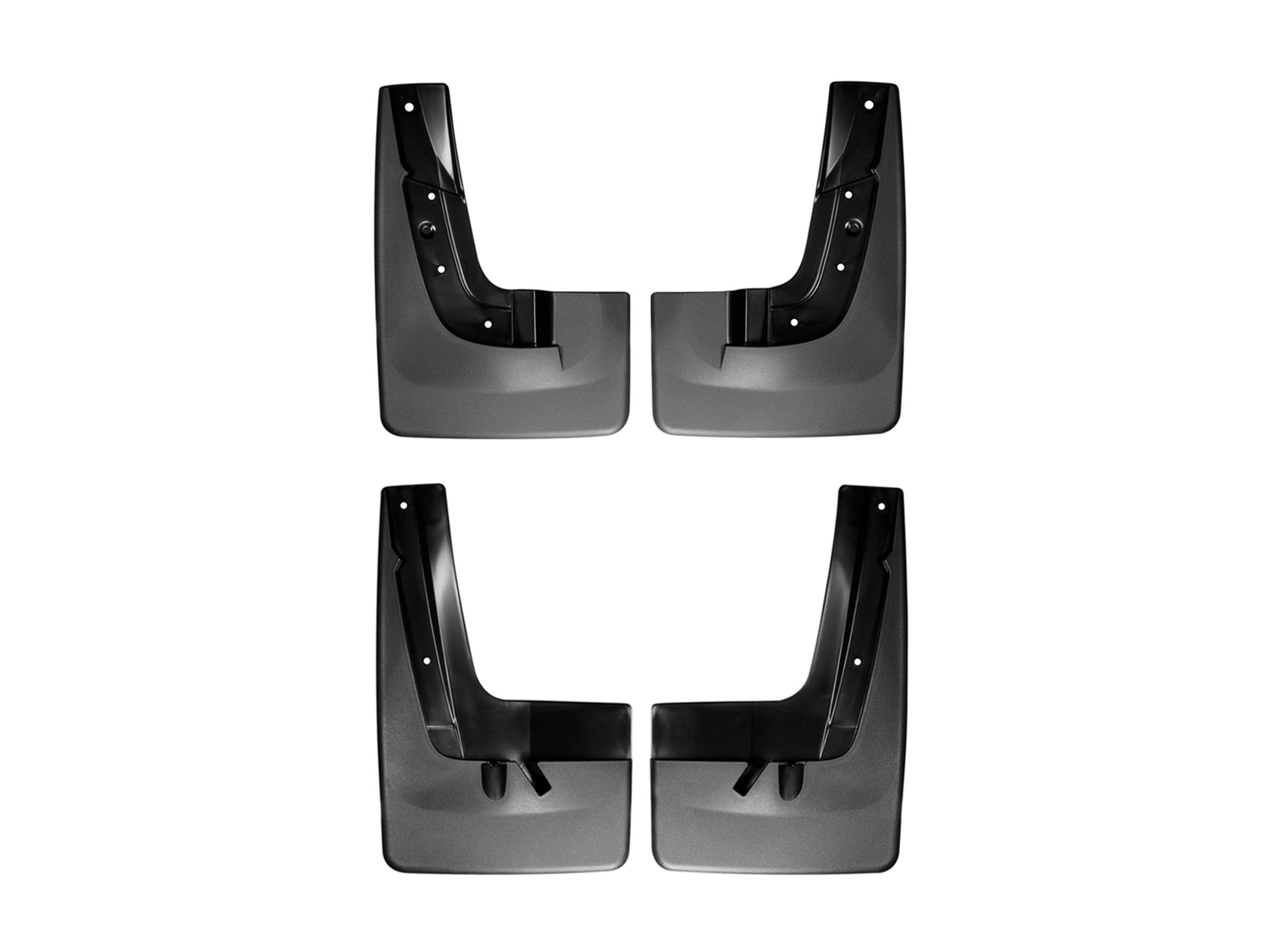 Weathertech 110043-120043 - MudFlap No-Drill DigitalFit® MudFlap Kit