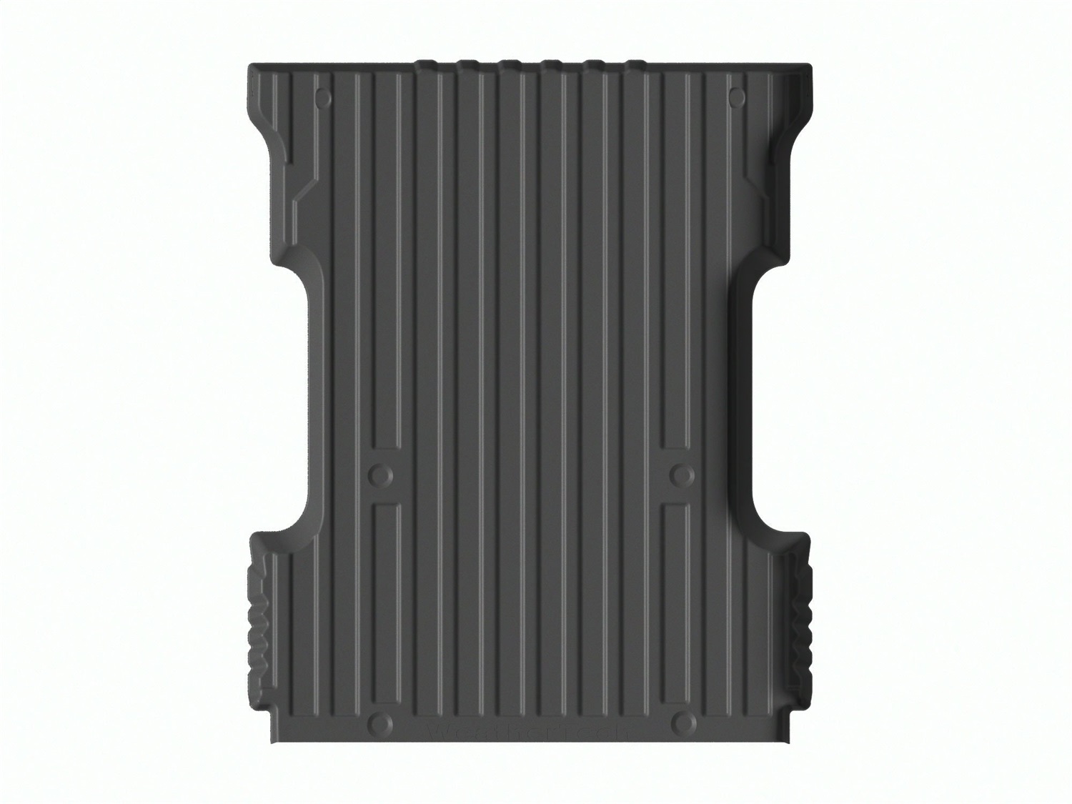 Weathertech 36907IM - Bed Mat - ImpactLiner - Hook and Loop Fastener - Plastic - Black - 6 ft 6 in Bed - Ford Fullsize Truck 2015-22 - Each