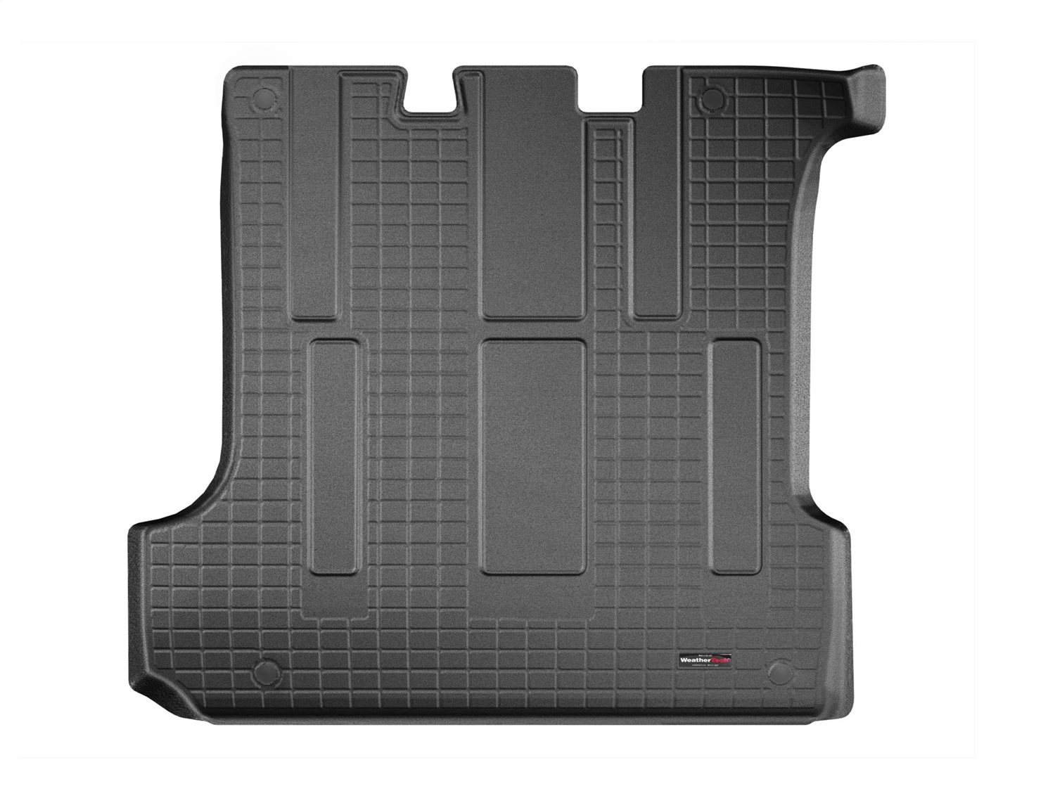 Weathertech 401207V - Cargo Liner; Black; Behind 3rd Row Seating;