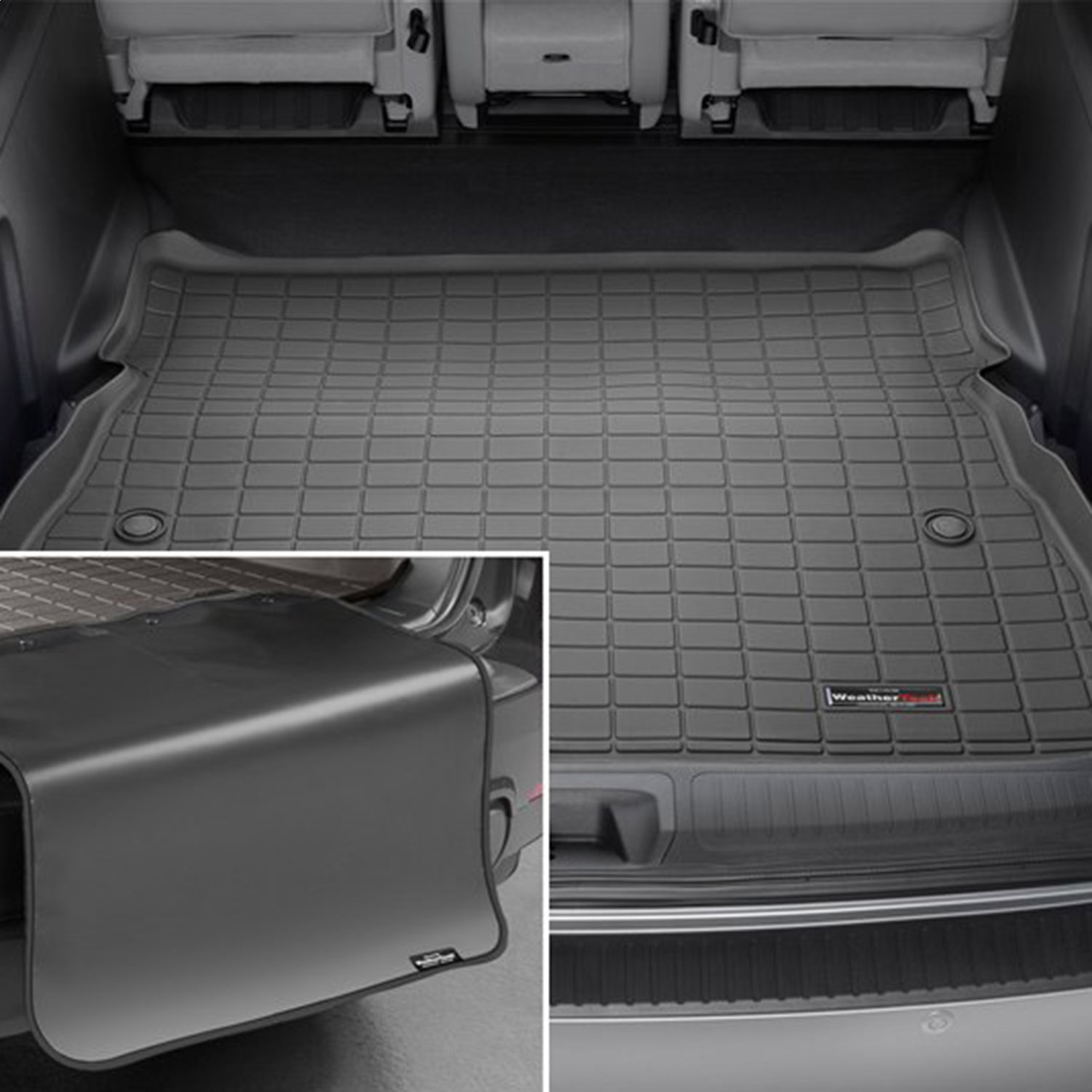 Weathertech 401505IMSK - SeatBack Cargo Liner HP w/Bumper Protector Weathertech 401505IMSK - SeatBack Cargo Liner HP w/Bumper Protector