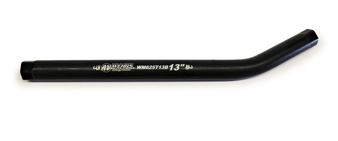 Wehrs Machine WM625T13B - Suspension Tube 13in x 5/8 -18 Thd Bent Wehrs Machine WM625T13B - Suspension Tube 13in x 5/8 -18 Thd Bent
