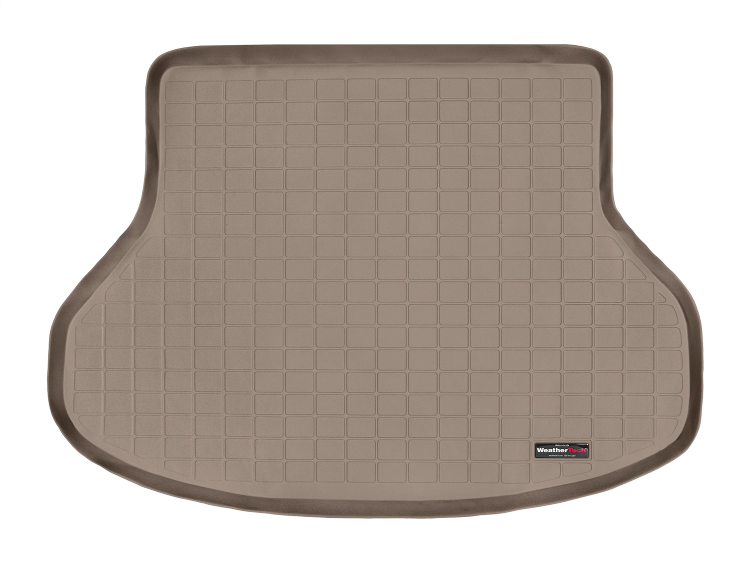 Weathertech 41201 - Cargo Liner; Tan; Behind 2nd Row Seating;