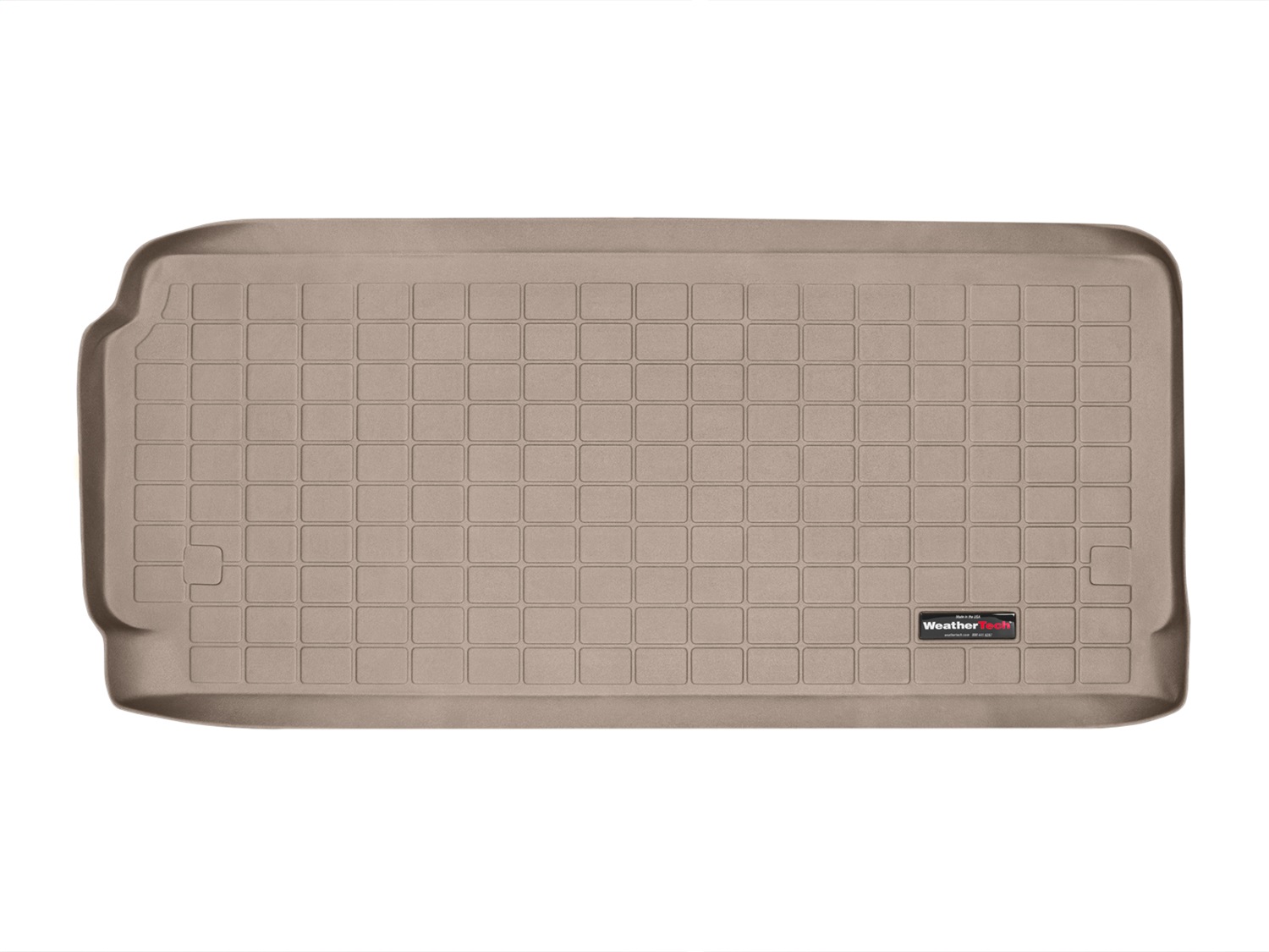 Weathertech 41202 - Cargo Liner; Tan; Behind 3rd Row Seating;