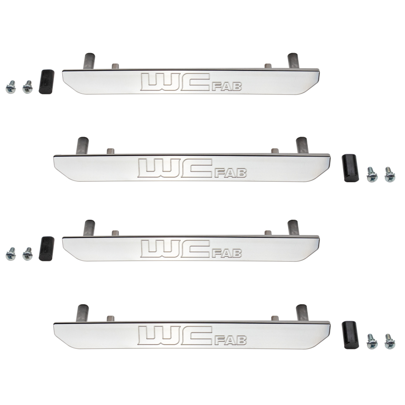 Wehrli WCF100390 - 2020+ GMC 2500/3500HD Fender Flare Marker Light Delete Kit w/Logo - Raw Finish Wehrli WCF100390 - 2020+ GMC 2500/3500HD Fender Flare Marker Light Delete Kit w/Logo - Raw Finish