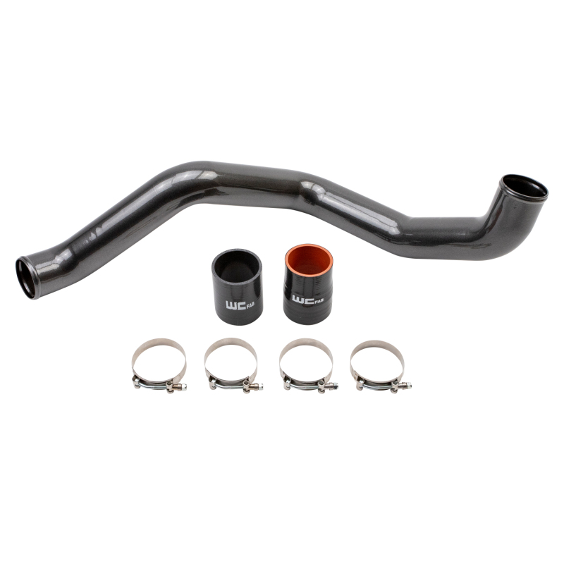 Wehrli WCF100365-GF - 20-24 Chevrolet 6.6L L5P Duramax Driver Side 3in Intercooler Pipe - Grape Frost Wehrli WCF100365-GF - 20-24 Chevrolet 6.6L L5P Duramax Driver Side 3in Intercooler Pipe - Grape Frost