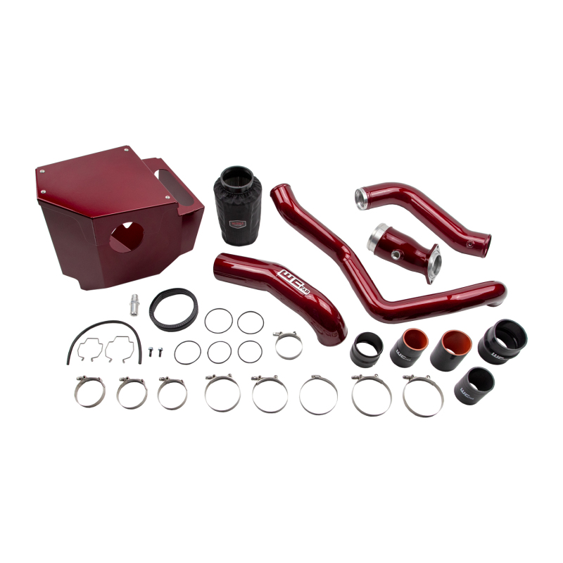 Wehrli WCF100414-RED - 20-24 Chevrolet 6.6L L5P Duramax High Flow Intake Bundle Kit - Illusion Cherry Wehrli WCF100414-RED - 20-24 Chevrolet 6.6L L5P Duramax High Flow Intake Bundle Kit - Illusion Cherry