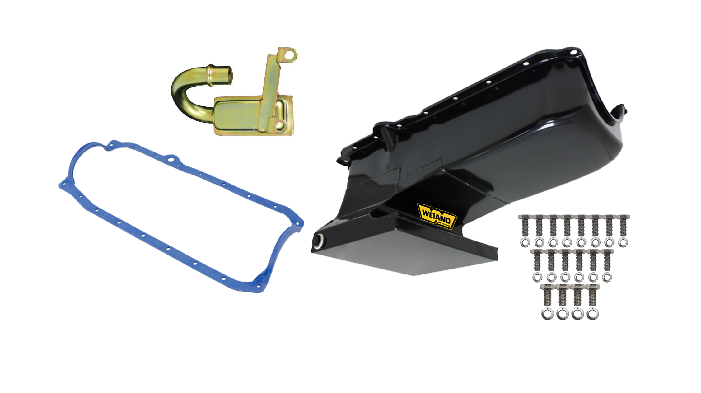 Weiand 5022WND - Drag Racing Oil Pan Kit