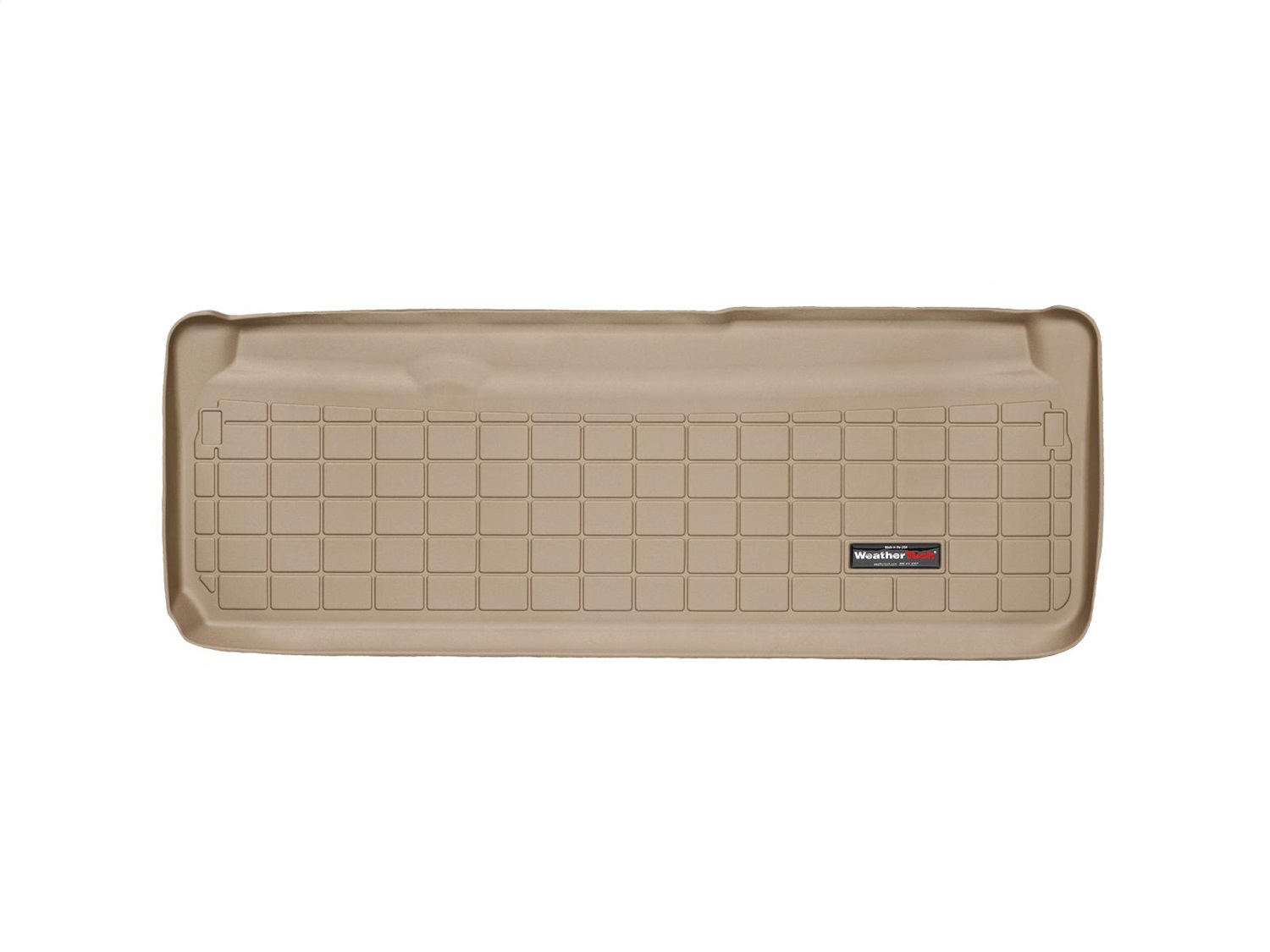 Weathertech 41446 - Cargo Liner; Tan; Behind 3rd Row Seating; Weathertech 41446 - Cargo Liner; Tan; Behind 3rd Row Seating;
