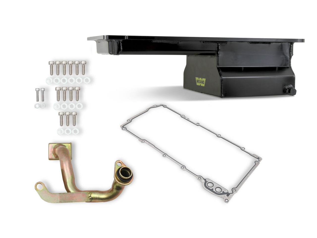 Weiand 5042WND - Oil Pan Kit - Fabricated Weiand 5042WND - Oil Pan Kit - Fabricated