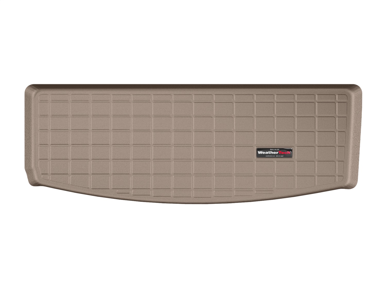 Weathertech 41925 - Cargo Liner; Tan; Behind 3rd Row Seating;