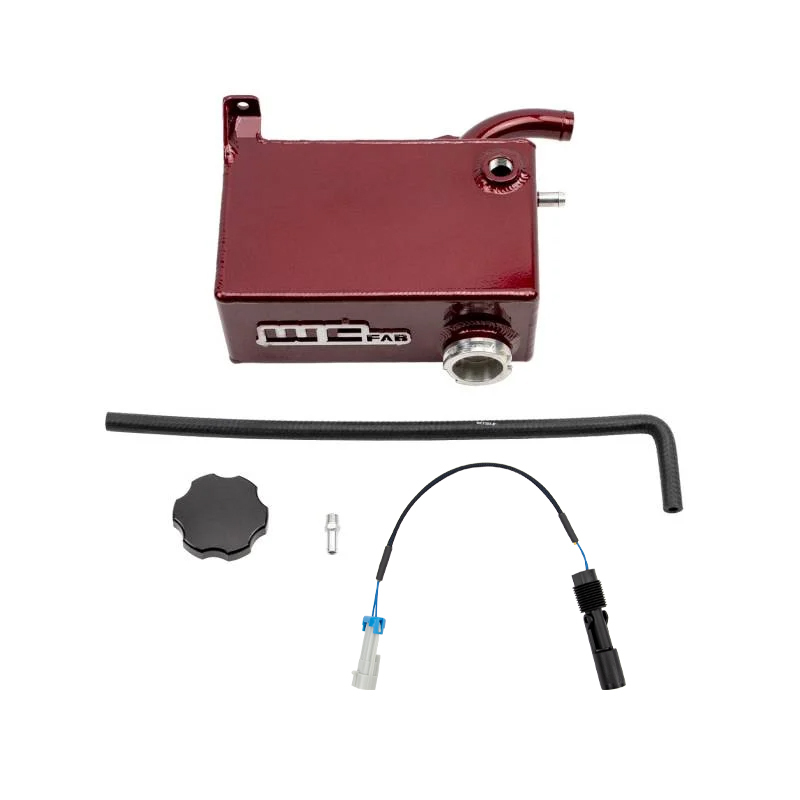 Wehrli WCF100646-GB - 07.5-10 Chevrolet 6.6L LMM Duramax OEM Placement Coolant Tank Kit - Gloss Black Wehrli WCF100646-GB - 07.5-10 Chevrolet 6.6L LMM Duramax OEM Placement Coolant Tank Kit - Gloss Black