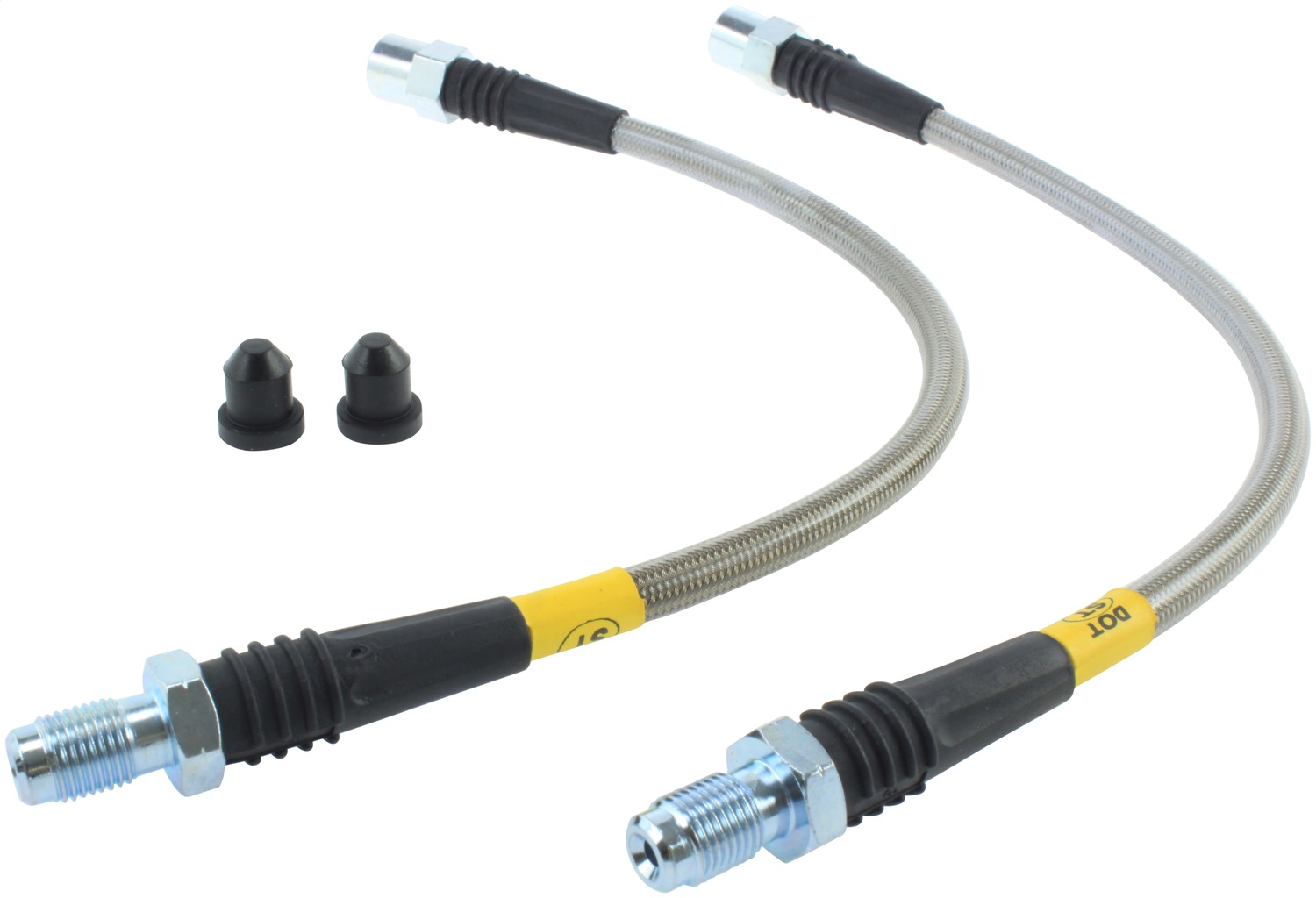 StopTech 950.34509 - 87-91 BMW M3 / 89-4/91 325/328 Series (E30/E36) Front Stainless Steel Brake Line Kit