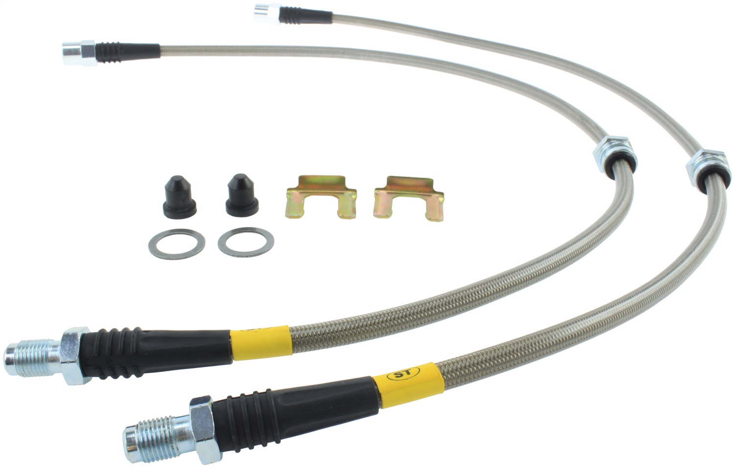 StopTech 950.34025 - 07-12 BMW X5 / 09-12 X6 SS Front Brake Lines