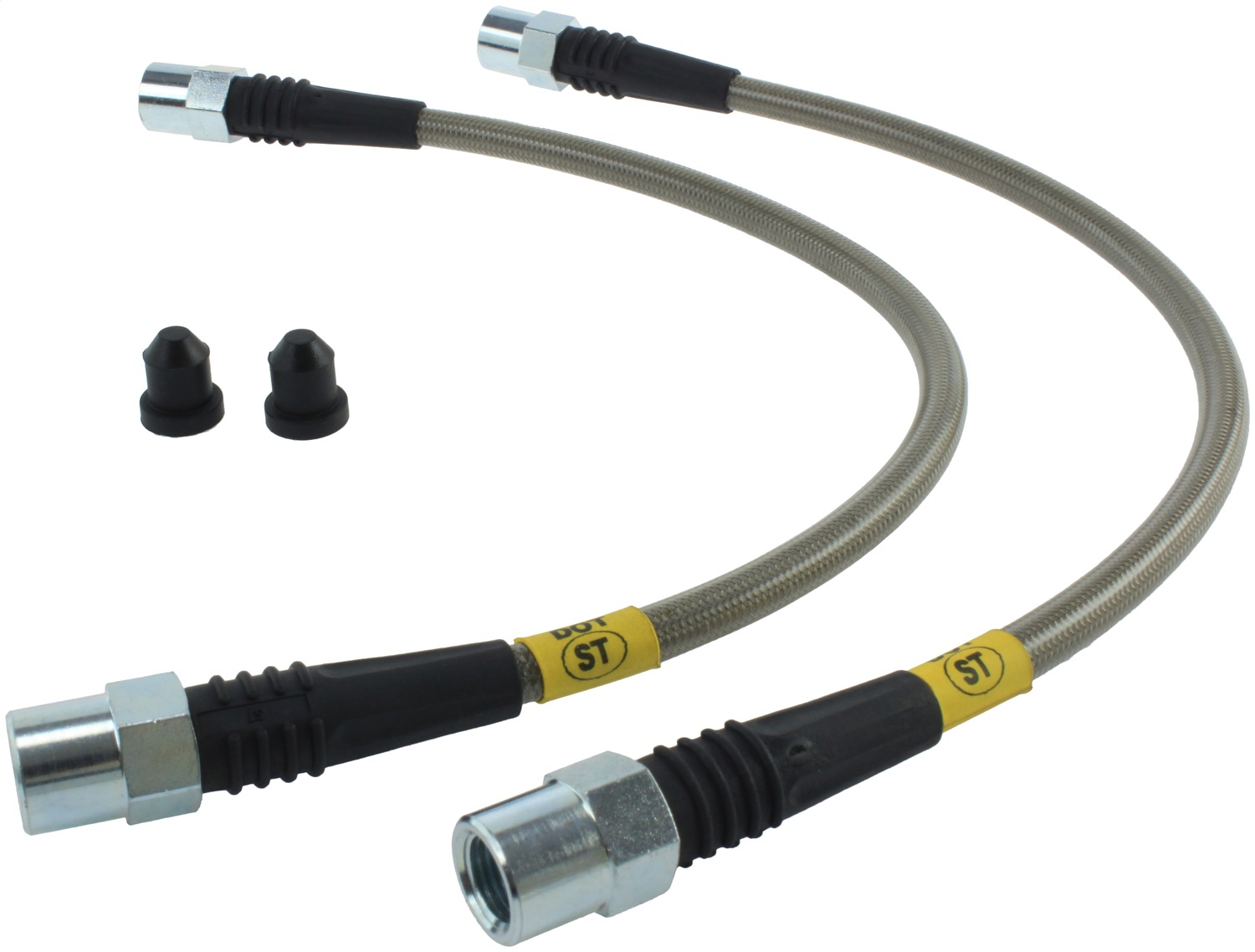 StopTech 950.33018 - 09-11 Audi A6 Quattro / 07-11 S6 Front Stainless Steel Brake Line Kit