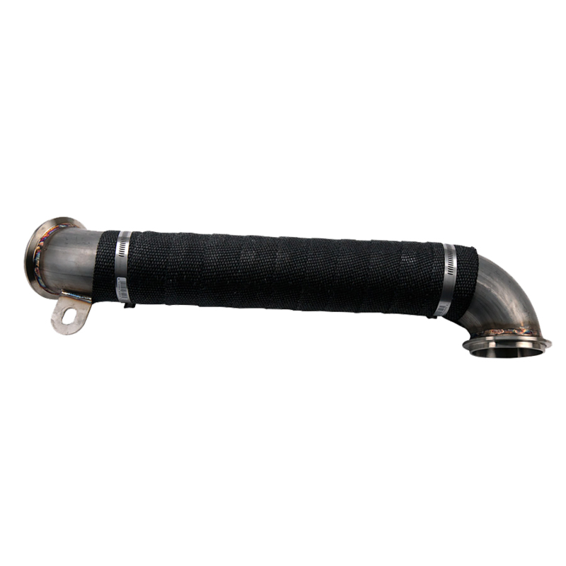 Wehrli WCF100703 - 04.5-10 Chevrolet 6.6L LLY/LBZ/LMM Duramax 3in Stainless Down Pipe