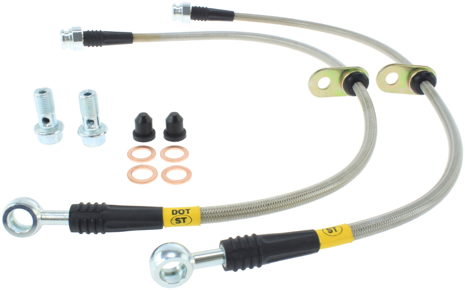 StopTech 950.40501 - 91-05 Acura NSX Rear SS Brake Lines StopTech 950.40501 - 91-05 Acura NSX Rear SS Brake Lines