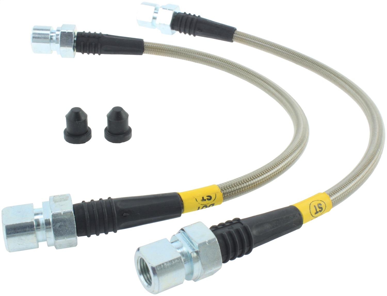 StopTech 950.37001 - 89-98 Porsche 911 Stainless Steel Front Brake Lines StopTech 950.37001 - 89-98 Porsche 911 Stainless Steel Front Brake Lines