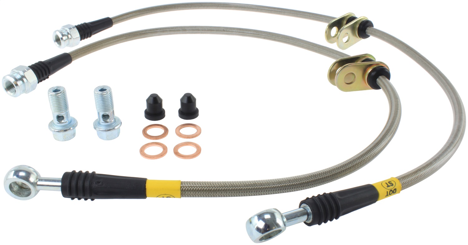 StopTech 950.40008 - 00-05 Honda S2000 Front SS Brake Lines StopTech 950.40008 - 00-05 Honda S2000 Front SS Brake Lines
