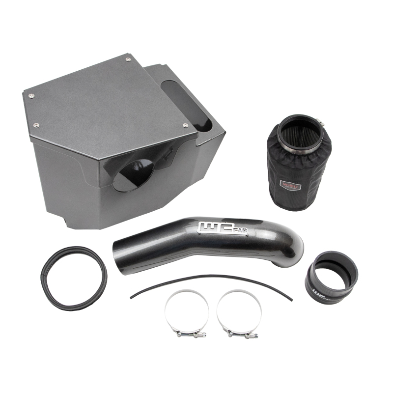 Wehrli WCF100702-BR - 20-24 Chevrolet 6.6L L5P Duramax 4in Intake Kit - Bengal Red