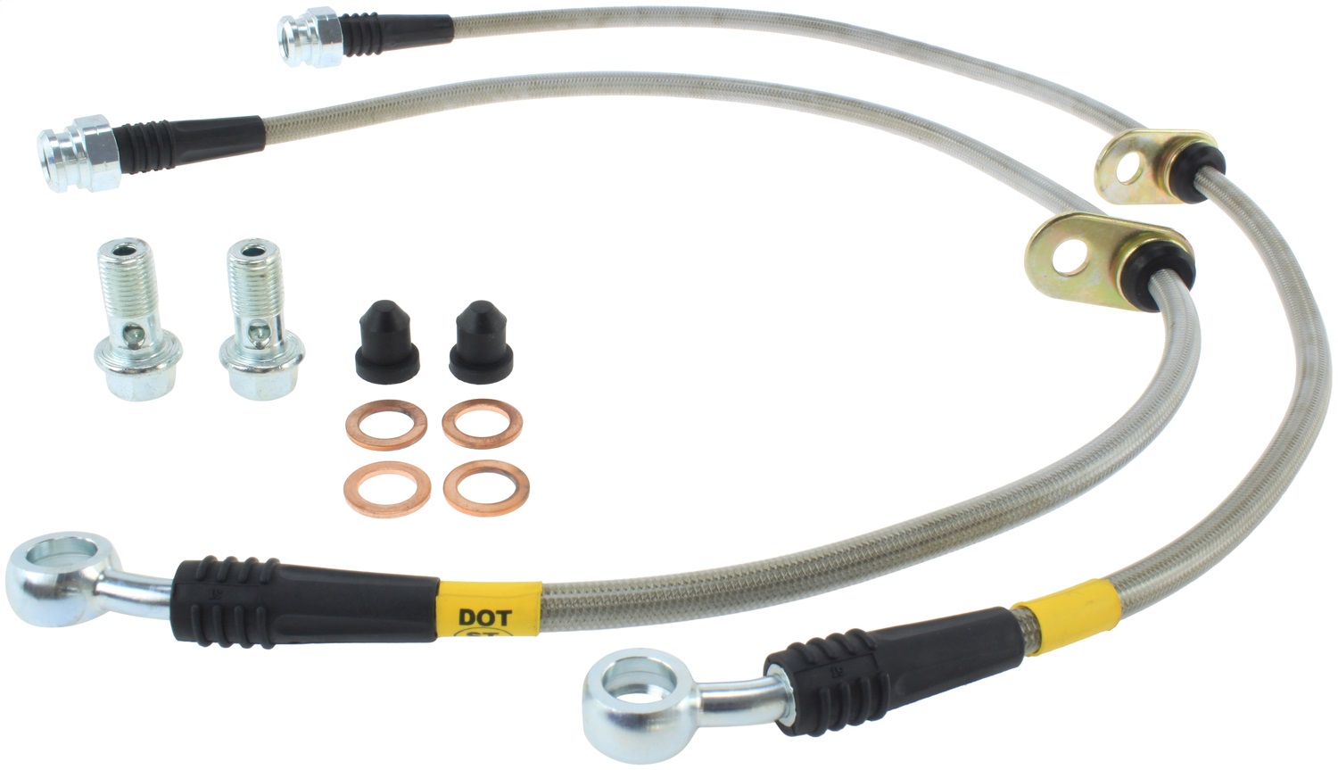 StopTech 950.40003 - 02-06 Acura RSX Front SS Brake Lines