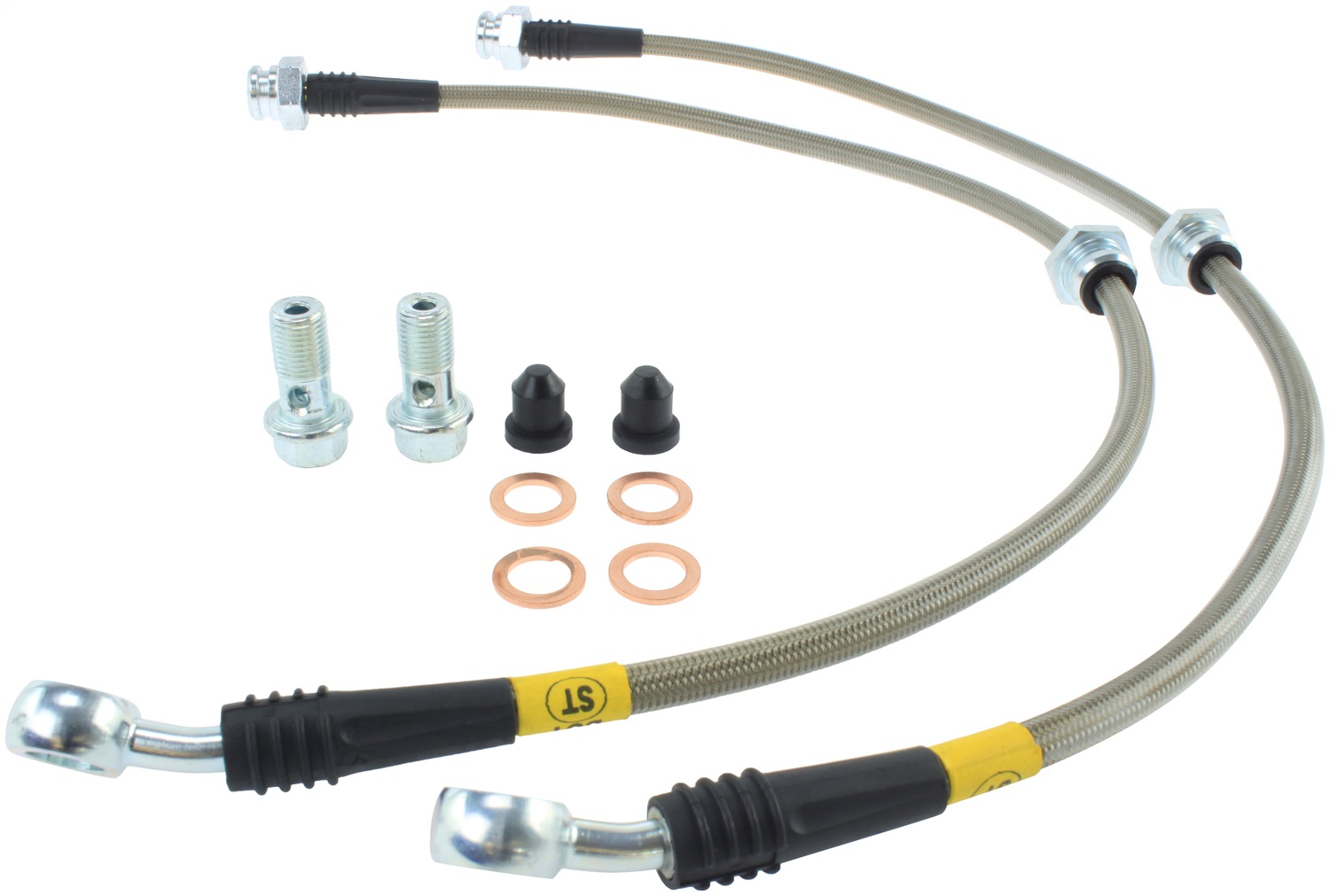 StopTech 950.42009 - 89-1/98 Nissan 240SX Stainless Steel Front Brake Lines StopTech 950.42009 - 89-1/98 Nissan 240SX Stainless Steel Front Brake Lines