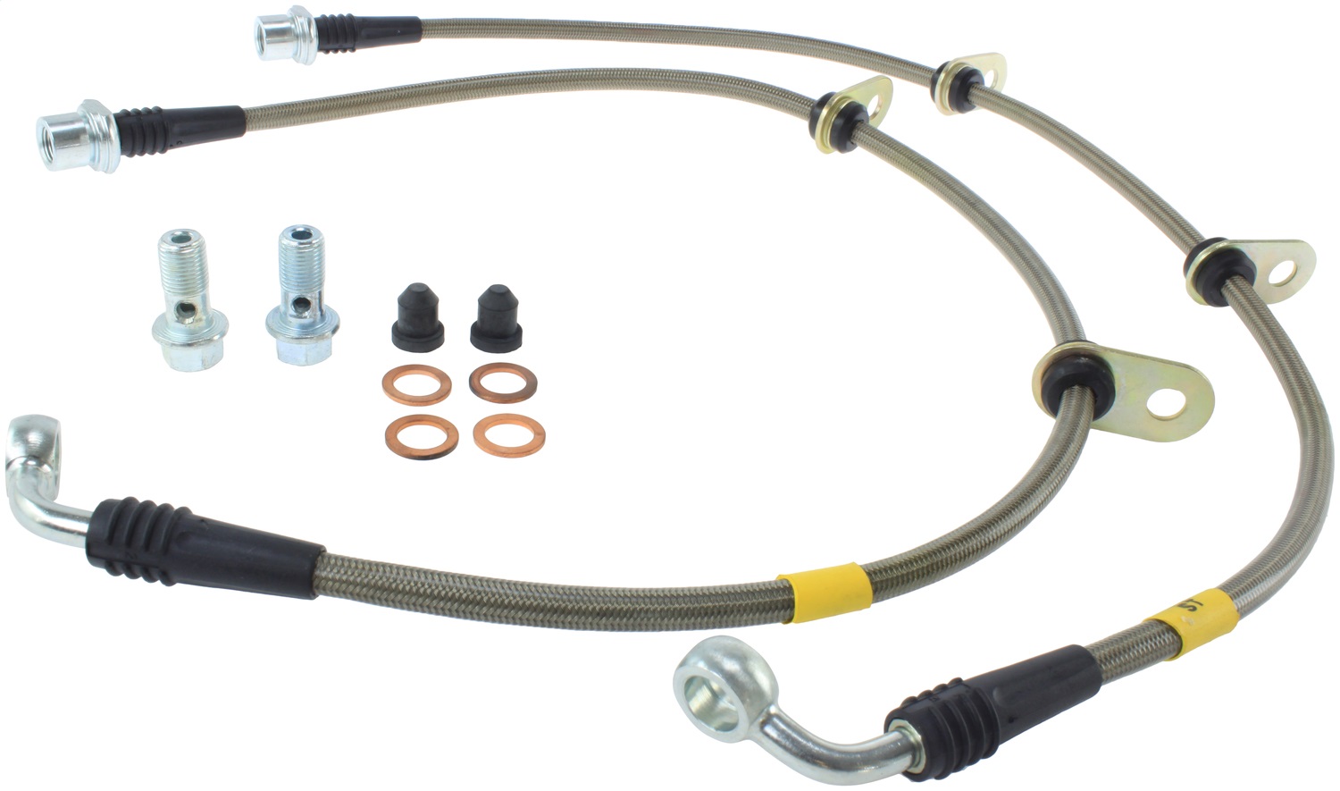 StopTech 950.44028 - 12-15 Scion IQ Stainless Steel Front Brake Lines StopTech 950.44028 - 12-15 Scion IQ Stainless Steel Front Brake Lines
