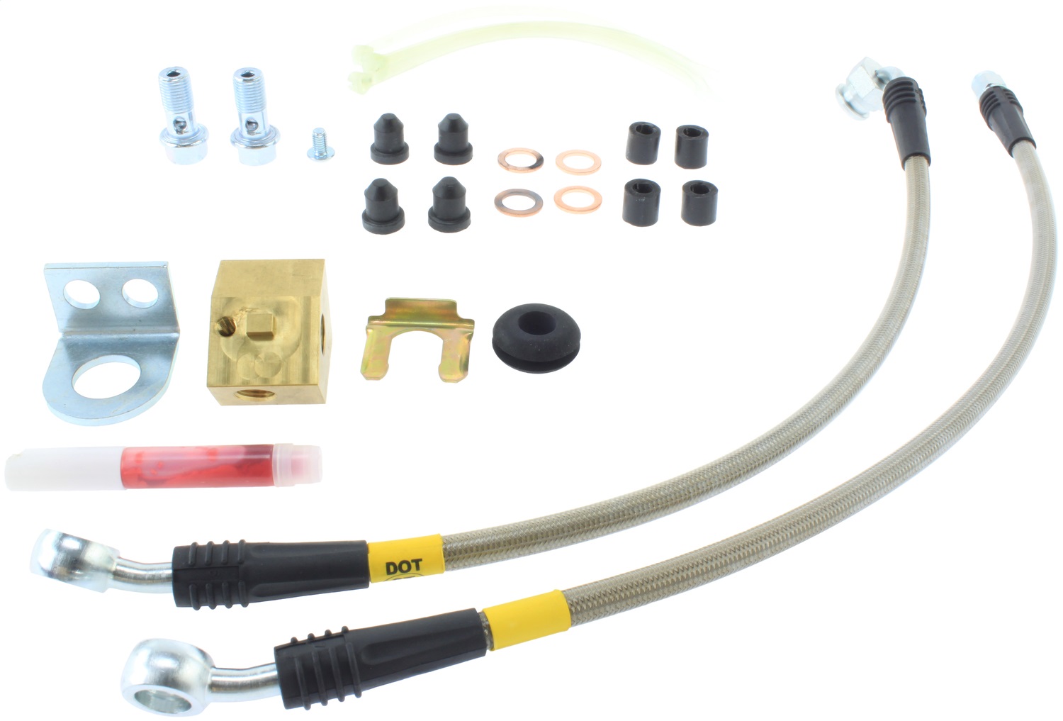 StopTech 950.58501 - 06-10 Jeep Grand Cherokee (all) Stainless Steel Rear Brake Lines StopTech 950.58501 - 06-10 Jeep Grand Cherokee (all) Stainless Steel Rear Brake Lines