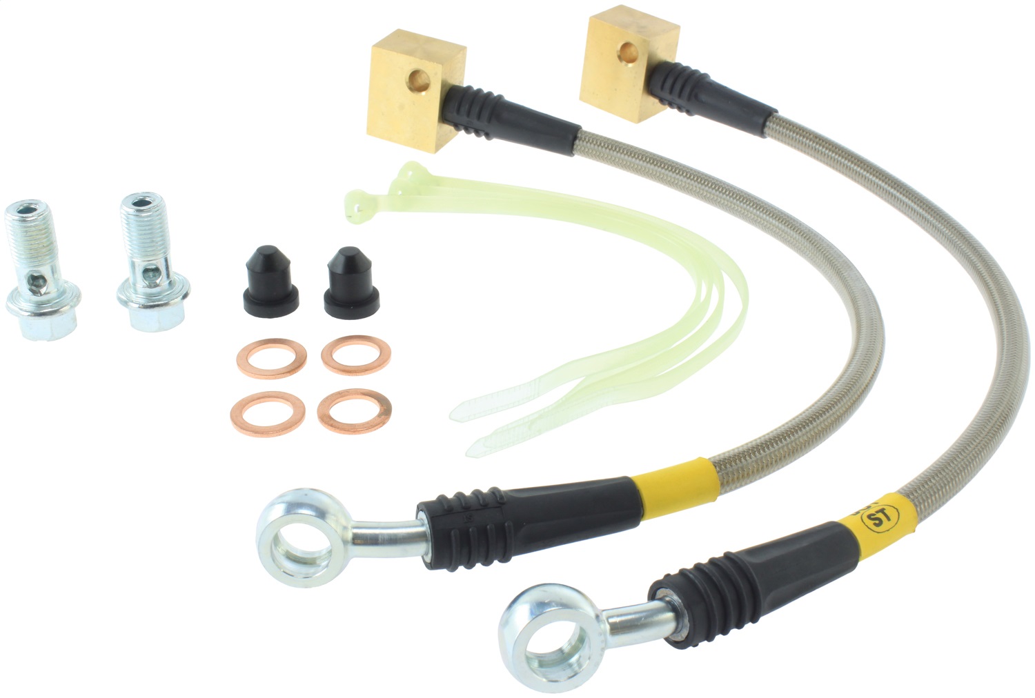 StopTech 950.62508 - 06-09 Chevy Trailblazer Stainless Steel Rear Brake Lines StopTech 950.62508 - 06-09 Chevy Trailblazer Stainless Steel Rear Brake Lines