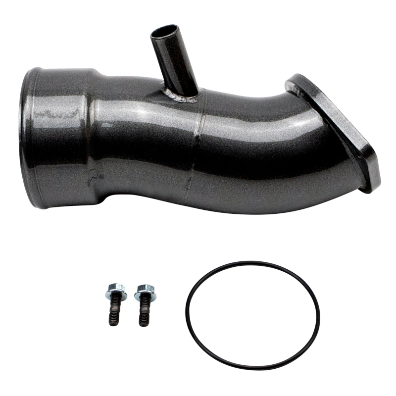 Wehrli WCF100833-GB - 20-24 Chevrolet 6.6L L5P Duramax 3.5in Intake Horn w/PCV Port - Gloss Black